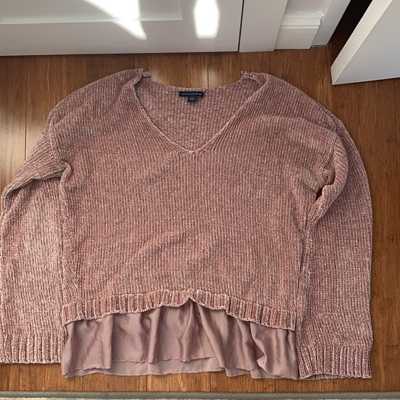 Velvet coral sweater - Picture 2 of 3